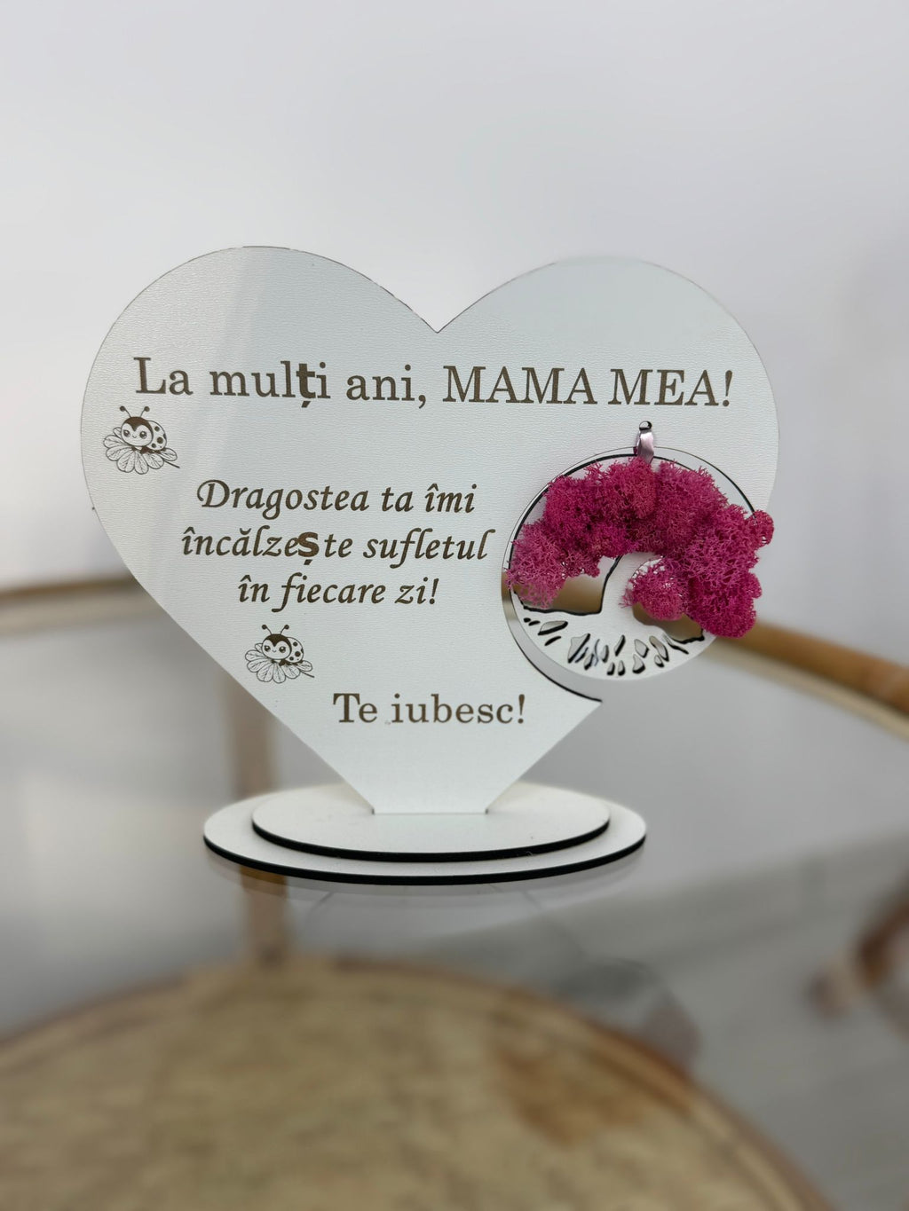 Decorațiune inimă - MAMA