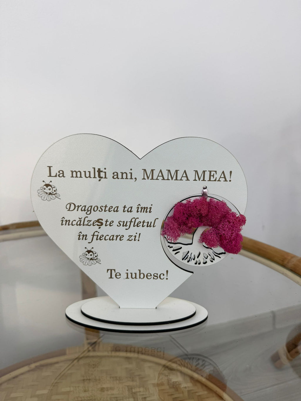 Decorațiune inimă - MAMA