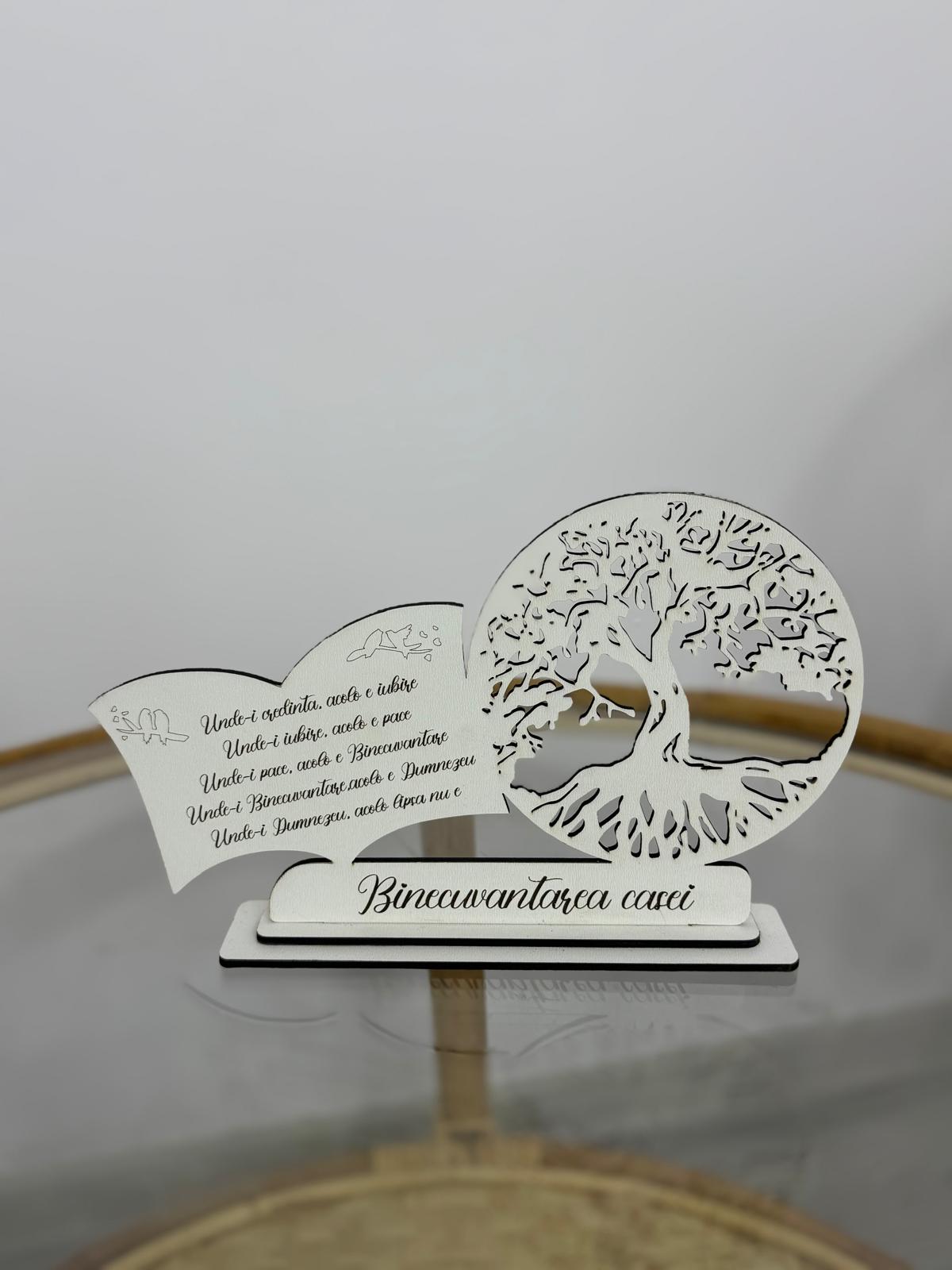 Blank „Binecuvântarea casei” – Copac decorativ
