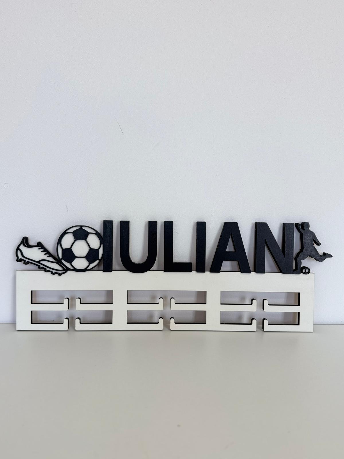 Suport Medalii Personalizat „Fotbal" – HDF | RaisAnd Art Creation