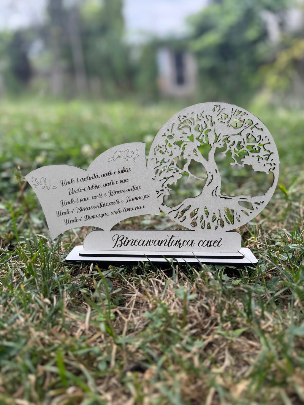 Blank „Binecuvântarea casei” – Copac decorativ