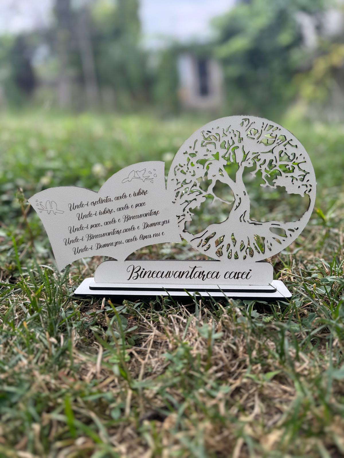 Blank „Binecuvântarea casei” – Copac decorativ