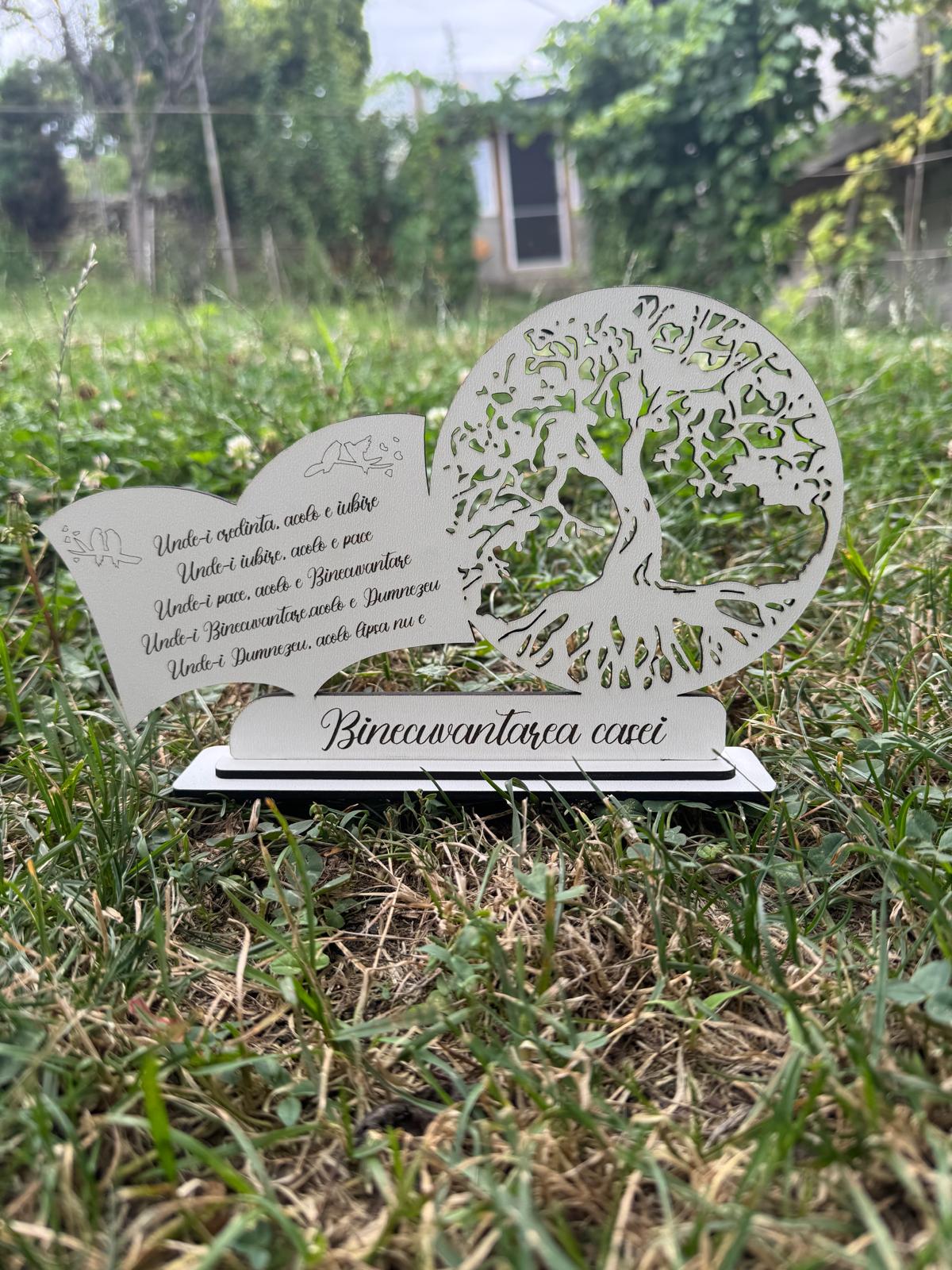 Blank „Binecuvântarea casei” – Copac decorativ